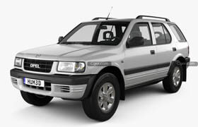 Hum3d - Opel Frontera (B) 1998 3D model