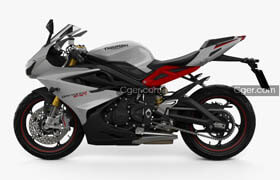 Hum3d - Triumph Daytona 675R ABS 2015 3D bike model