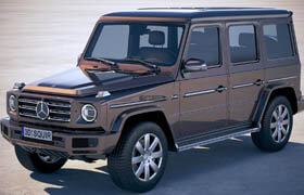 Turbosquid - Mercedes G-class 2019 3D model