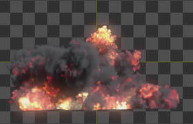 Skillshare - Explosion Simulation & Compositing Course Maya Nuke