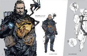 Death Stranding - Mini Artbook