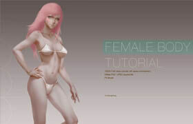 Gumroad - Paint Female Body Tutorial by Yu Cheng Hong