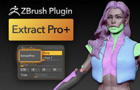 Extract PRO+ - ZBrush Plugin