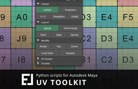 UV Toolkit for Maya