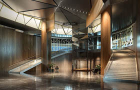 Lobby - 3dsMax  Corona Renderer model