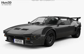 Hum3d cars obj - De-Tomaso Pantera GT5S 1984 [repack]