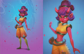 Vertex Group - Stylized Character