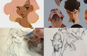 Artstation - Artist Loish (Lois Van Baarle) Patreon Videos