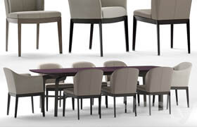 Table and chairs giorgetti normal