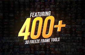 Pixel Film Studios - FCPX 3D Freeze Frame Mega Pack