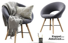  Jysk / Kappel Chair + Abbetved Table