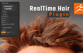 ArtStation - Real-time Hair ZBrush Plugin