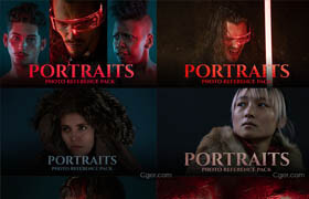 ArtStation - Satine Zillah - Portraits Photo Reference Pack - 参考照片