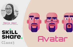 Create your AVATAR faces with Adobe Illustrator