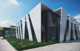 Udemy - 3d visualization , 3ds Max, V-ray, Photoshop - 3D Render The Museum