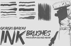 Giorgio Baroni - Ink brushes - brush