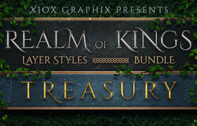 GraphicRiver - Realm of Kings Layer Styles - BUNDLE 22191417