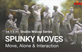 Studio Mocap - Spunky Moves - Motion Pack