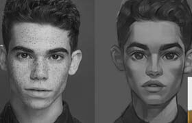 Angel Ganev Patreon - Portrait Drawing Course + Resources