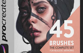 Laura H Rubin - Complete Brush Pack (45 Procreate Brushes)