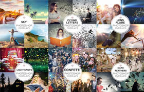 TimeForDeals - 1133 Overlays Effects Bundle