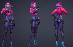 ArtStation - Agent 01 - 3dmodel