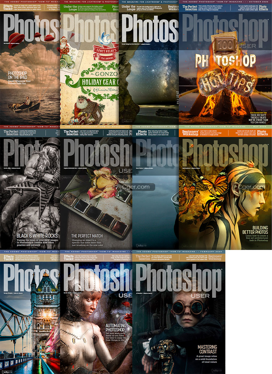 Cger Com Photoshop User Full Year Issues Collection