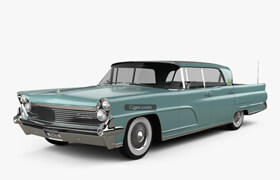 Hum3d - Lincoln Continental Mark IV 1959 - 3dmodel