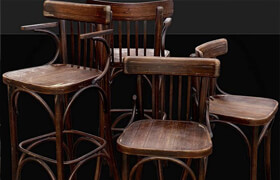 Old Chairs - 3dmodel