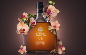 Photigy - Advertising Cognac Image Advanced Compositing in Photoshop