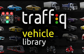 Traffiq - Blender 交通工具资产包