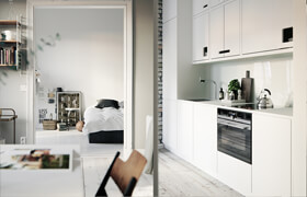 Turbosquid - BBB3Viz Swedish Flat scene (Corona vRay) - 3dmodel