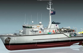 Hum3d - HMAS Norman M-84 Minehunter