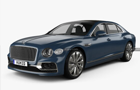 Hum3d - Bentley Flying Spur - 3dmodel