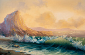 Seascape 2 - Online Oil Painting Course (2020) (RUS)