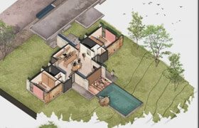 Domestika - Digital Illustration of Architectural Projects