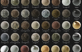 500 Substances (Substance Painter & Substance Designer) - 材质