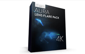 Bouncecolor - AURA Lens Flares 4K - 视频素材