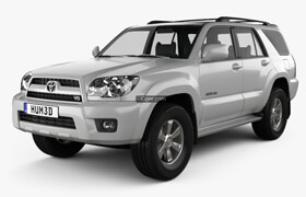 Hum3d - Toyota 4runner 3D model