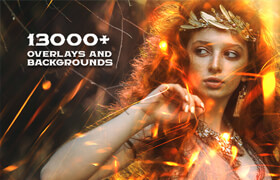 InkyDeals - The SuperMassive Bundle Of 13,000+ Overlays And Backgrounds - 图片素材