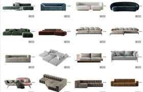 FURNITURE COLLECTION 2021 - 01 Sofa