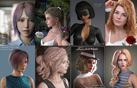 DAZ3D - hair 20210320