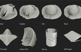 Simply Cloth Pro - Blender 制作布料插件