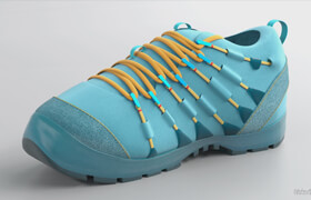 Lynda - Modo Product Visualization Shoe Modeling