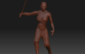 3D Total - Ancient Warrior Character Creation in Zbrush