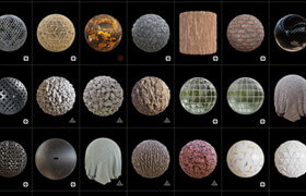 3DTextures.me - 829 4k Texture maps + Substance PainterDesigner files - 材质贴图