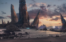 Carles Marsal - Matte Painting técnicas profesionales