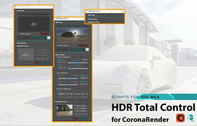 HDR Total Control for CoronaRender