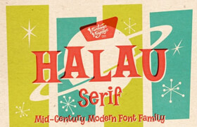 VVDS Halau Serif - font