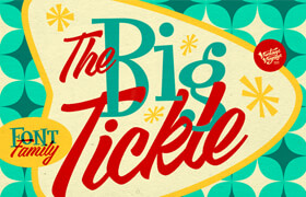 VVDS The Big Tickle Font Family